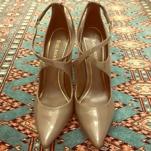 Grey Criss-Cross Pumps